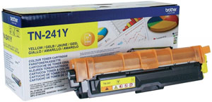 Yellow Brother TN-241Y Toner Cartridge (TN241Y) Printer Cartridge