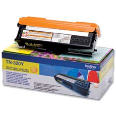 Yellow Brother TN-320Y Toner Cartridge (TN320Y) Printer Cartridge