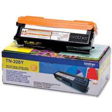 Yellow Brother TN-328Y Toner Cartridge (TN328Y) Printer Cartridge