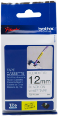 TZE-FX231: Black On White Brother TZE-FX231 P-Touch Labelling Tape