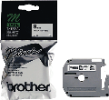 MK-221BZ: Brother P-Touch Thermal Tape Cassette Black on White 9mm x 8 Meters