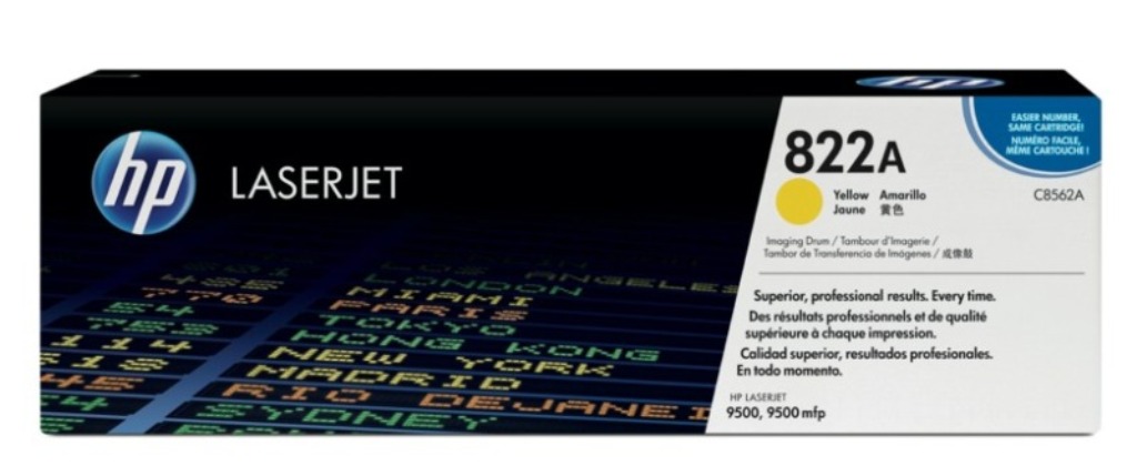 HP LaserJet 5 C8562A HP 822A Yellow Image Drum - C8562A