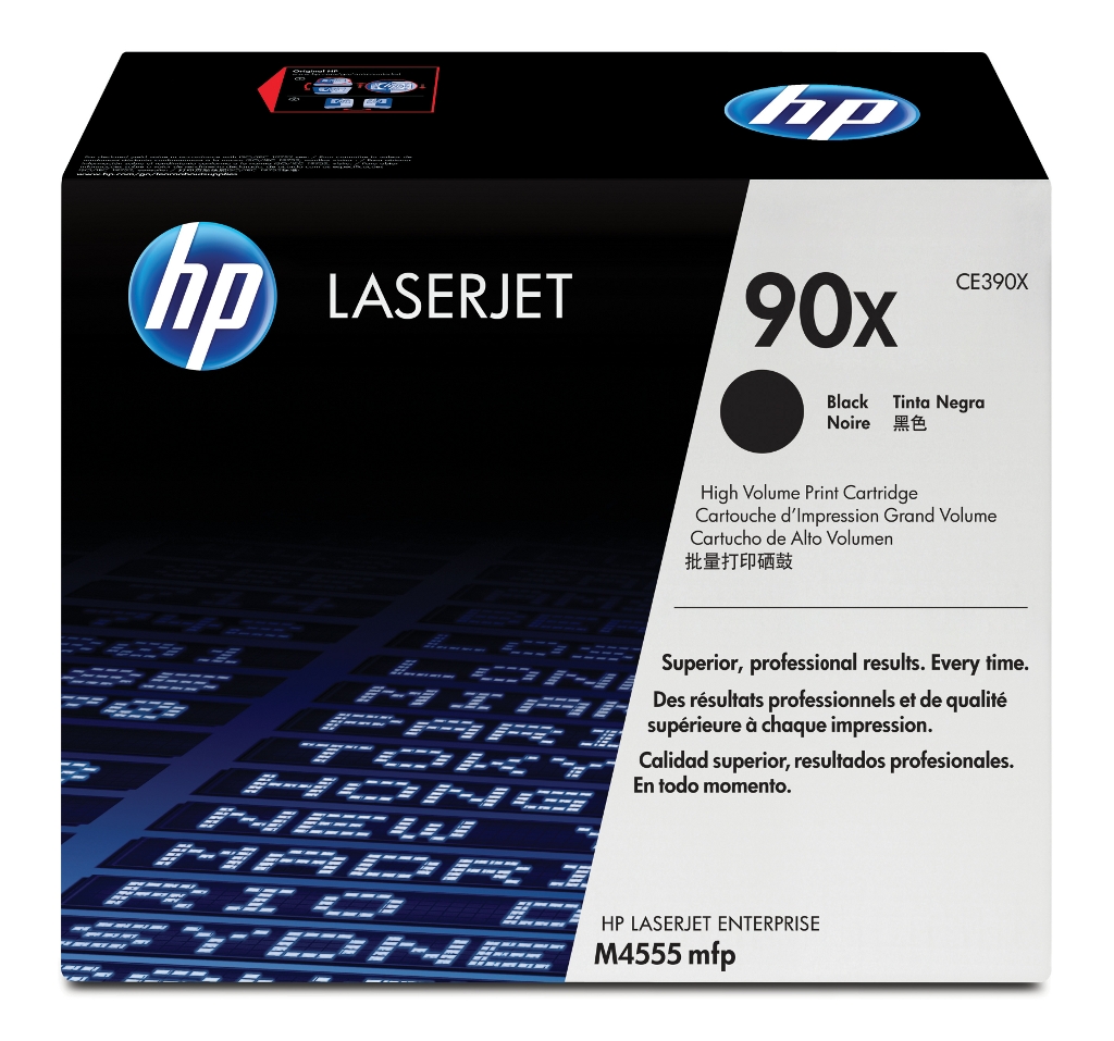HP LaserJet 5 CE390XD HP 90X Twin Pack High Capacity Black Toner Cartridges - CE390XD
