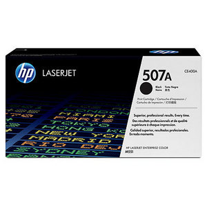 HP LaserJet 5 CE400A HP CE400A Black (507A) Toner Cartridge - CE 400A