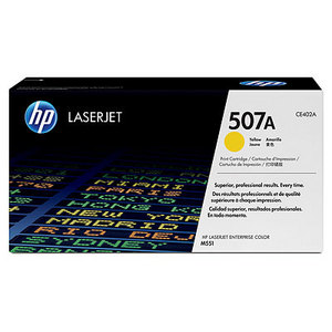 HP LaserJet 5 CE402A HP CE402A Yellow (507A) Toner Cartridge - CE 402A