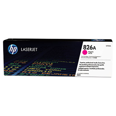 HP LaserJet 5 CF313A HP 826A Magenta Toner Cartridge, 31.5K Page Yield