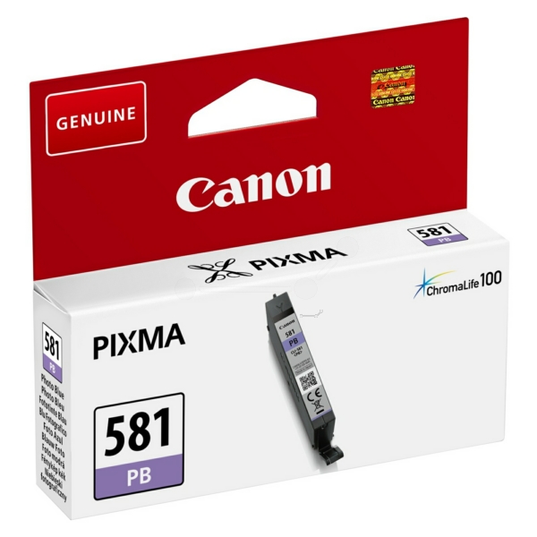 Canon s630 CLI-581PB Canon CLI-581 Photo Blue Ink Cartridge - CLI 581PB, 5.6ml