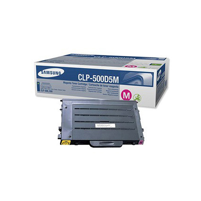 Samsung CLP-550n CLP-500D5M Samsung CLP 500D5M Magenta Laser Toner Cartridge
