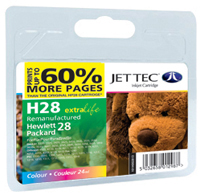 hp officejet 4215 H28 Replacement 60% More Pages Colour Ink Cartridge (Alternative to HP No 28, C8728A)