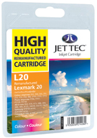 Lexmark Z42 L20 Replacement Colour Ink Cartridge (Alternative to Lexmark No 20, 15MX120E)