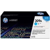 HP LaserJet 3500n Q2671A HP 309A Cyan Laser Toner Cartridge - Q2671A