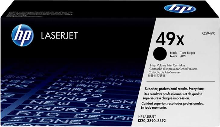 HP LaserJet 5 Q5949X HP Q5949X High Capacity Laser Toner Cartridge (49X)