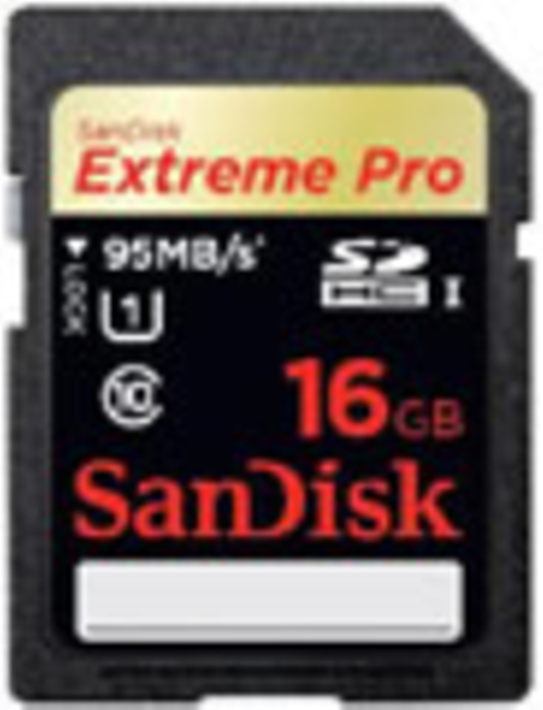 SDSDQXP-016G-X46: SanDisk Extreme Pro Class 10 Micro SD Digital Memory Card - 16GB