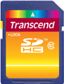 TS8GSDHC10: Transcend Flash Memory Card - 8 GB SDHC - Class 10