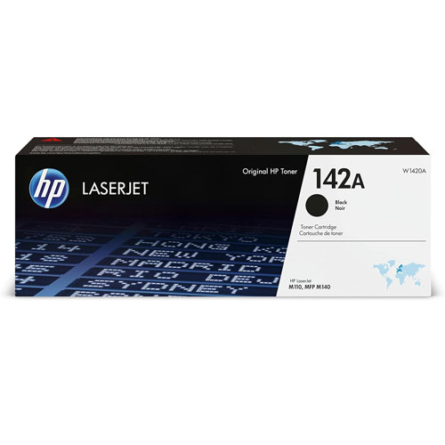 HP LaserJet 4 W1420A HP 142A Black Toner Cartridge, 950 Page Yield