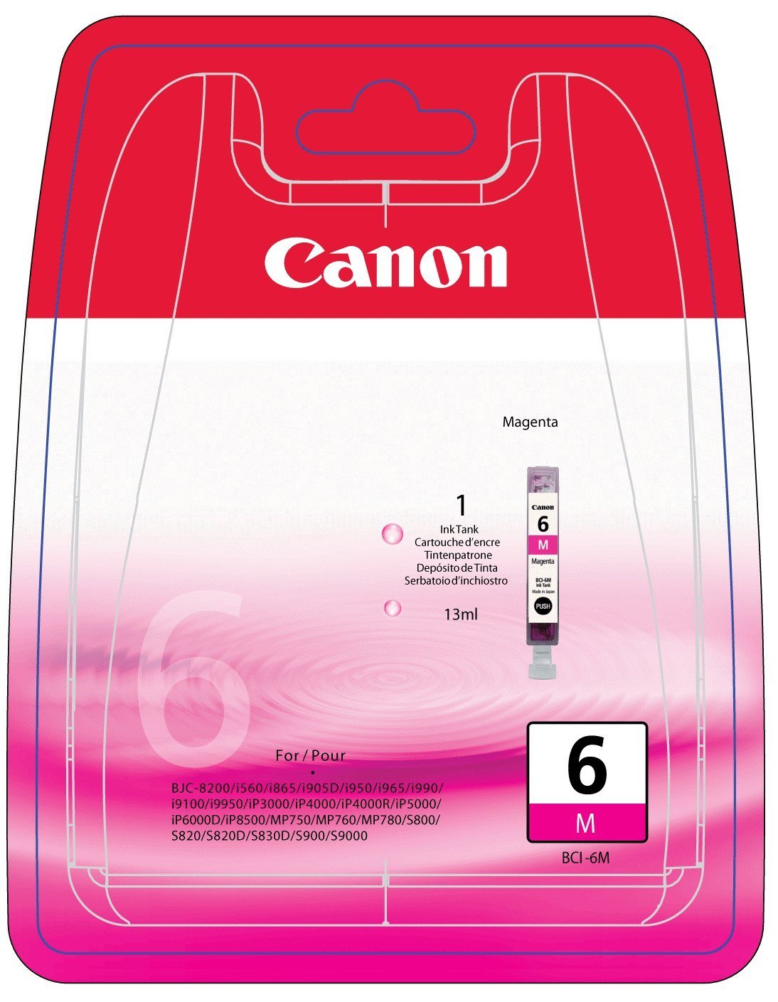 Related to CANON I960 INKS: BCI-6M