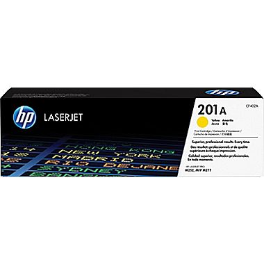HP LaserJet 5 CF402A HP 201A Yellow Toner Cartridge, 1.4K Page Yield