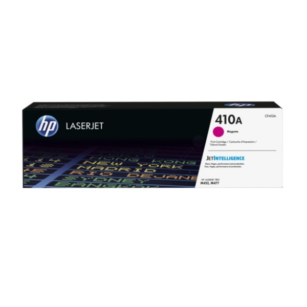 HP LaserJet 5 CF413A Magenta HP 410A Toner Cartridge, 2.3K Page Yield- CF413A
