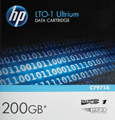 C7971A: HP LTO1 Ultrium 100-200GB Data Cartridge