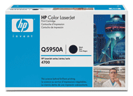 HP LaserJet 5 Q5950A HP Q5950A Black Laser Toner Cartridge (643A)