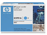 HP LaserJet 5 Q5951A HP Q5951A Cyan Laser Toner Cartridge (643A)