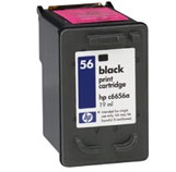 hp officejet 4215 6656BL HP 56 Black Ink Cartridge Blister White Foil