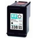 HP PhotoSmart 2613 8765BL HP 338 Standard Capacity Vivera Black Ink Cartridge White Foil from Multi Pack