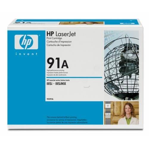 HP LaserJet 4Si 92291A HP No 91A Laser Toner Cartridge, 10.2K Page Yield