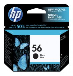 HP OfficeJet 4200 C6656GE HP 56 Small Black Ink Cartridge (4.5ml)