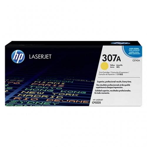 HP LaserJet 5 CE742A HP CE742A Yellow (307A) Toner Cartridge - CE 742A