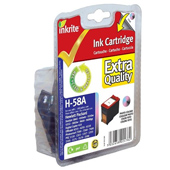 HP OfficeJet 4200 H58A Inkrite Premium Quality Photo Colour Ink Cartridge (Alternative to HP No 58, C6658A)