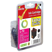 Lexmark Z45 L-70 Inkrite Premium Black Ink Cartridge (Alternative to Lexmark No 70, 12AX970E)