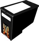 Lexmark X3530 RL034 Alphajet Replacement Black Ink Cartridge for Lexmark 18C0034