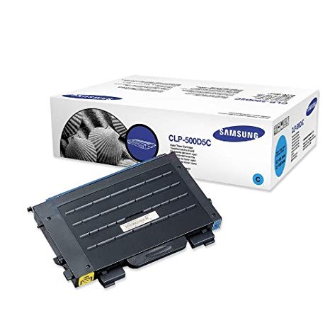 Samsung CLP-550 CLP-500D5C Samsung CLP 500D5C Cyan Laser Toner Cartridge