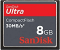 SDCFH-008G-U46: SanDisk 8GB Ultra Compact Flash Memory Card