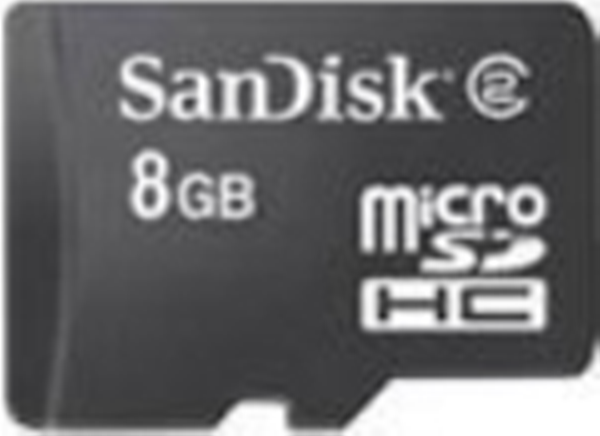 SDSDQM-008G-B35: SanDisk Micro SD Memory Card - 8GB (Card Only)