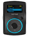 SDMX18R-002GK-E57: SanDisk 2GB Sansa Clip Black MP3 Player with FM Radio and Micro SD Slot