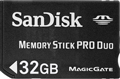 SDMSPD-032G-B35: SanDisk 32GB Pro Duo Memory Card