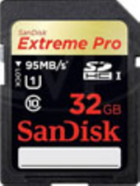 SDSDXPA-032G-X46: SanDisk 32GB SDHC Extreme Pro Memory Card - 95MB/s
