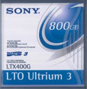 LTX400G: Sony LTO3 Ultrium 400-800GB Data Cartridge