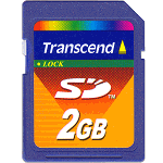 TS2GSDC: Transcend 2GB SD Card