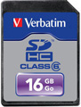 44021: Verbatim 16GB SDHC (Class 6) High Capacity Secure Digital Card